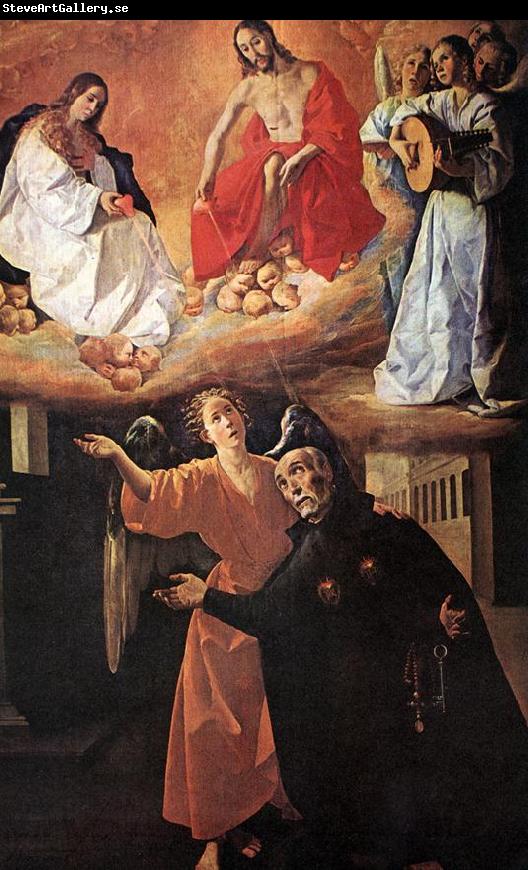 ZURBARAN  Francisco de Vision of Blessed Alonso Rodriguez